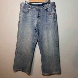 Wild Fable Low-Rise Baggy Jeans Women’s 17 Reg Wide Leg Denim NEW!